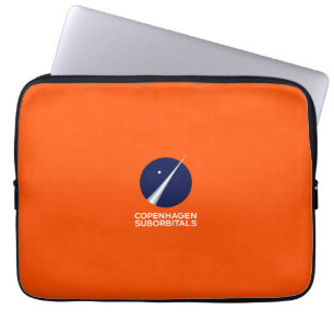 Laptop Sleeve with Copenhagen Suborbitals Logo