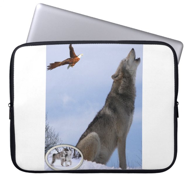 Laptop Sleeve Wolf (Front)