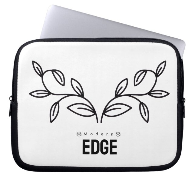 Laptop wallet – Modern Edge Laptop Sleeve (Front)