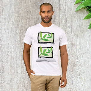 Laptops With Leaves T-Shirt