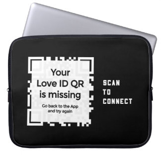 Laptopschutzhülle - BLACK - QR - PURE Collection Laptop Sleeve