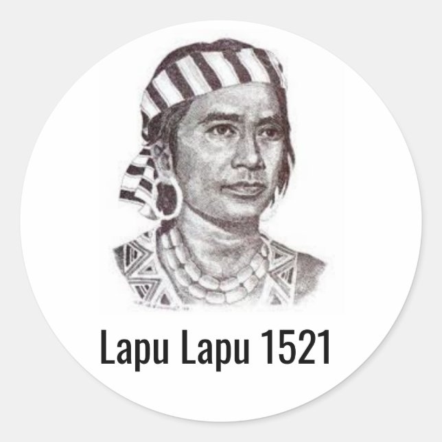 Lapu Lapu 1521 Stickers (Front)