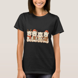 Lar Bears Kids Boys Girls Christmas Lar Bears  T-Shirt