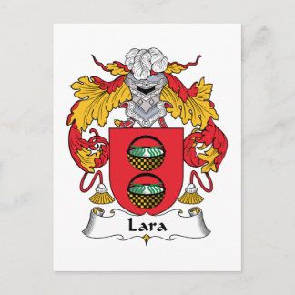 Lara Family Crest Postcard