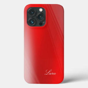 Lara - Template To Personalise Your Own Name - Red iPhone 13 Pro Case