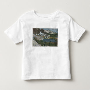 Laramie, WY - Lake Marie and Snowy Range on Unio Toddler T-Shirt