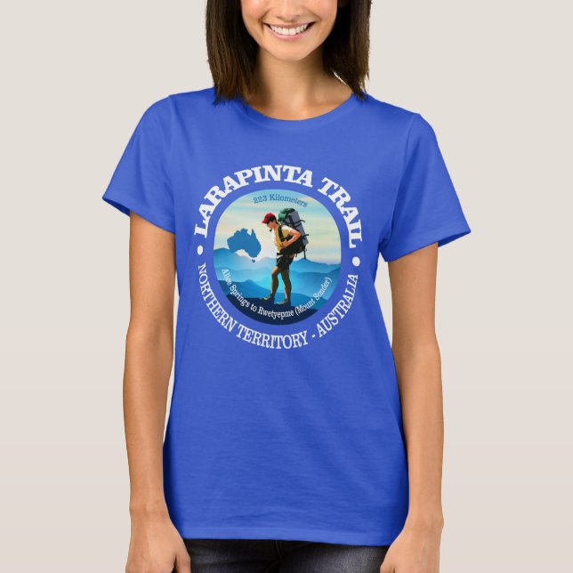 Larapinta Trail (Hiker C) T-Shirt (Front)