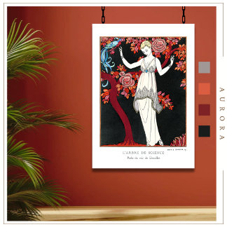 L'Arbre de Science (1914) by George Barbier Poster