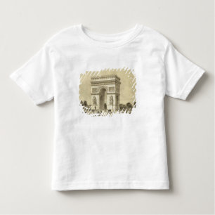L'Arc de Triomphe, Paris, engraved by Auguste Bry Toddler T-Shirt