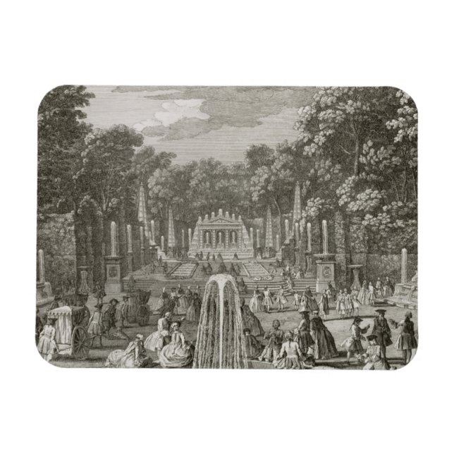 L'Arc de Triomphe, Versailles (engraving) Magnet (Horizontal)