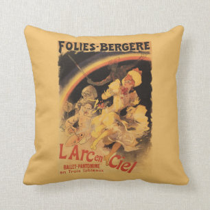 L'Arc-en-Ciel Ballet at Folies-Bergere Cushion