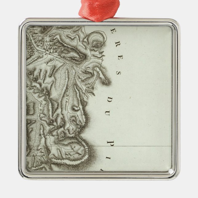 Larche Metal Tree Decoration (Front)