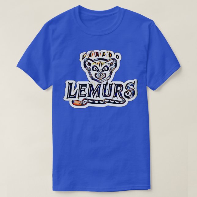 Laredo Lemurs Baseball T-Shirt (Design Front)