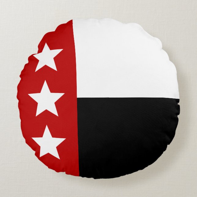 Laredo (Texas) City flag   Round Cushion (Front)
