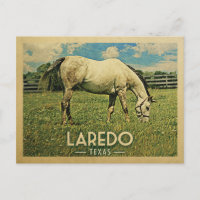 Laredo Texas Horse Farm - Vintage Travel