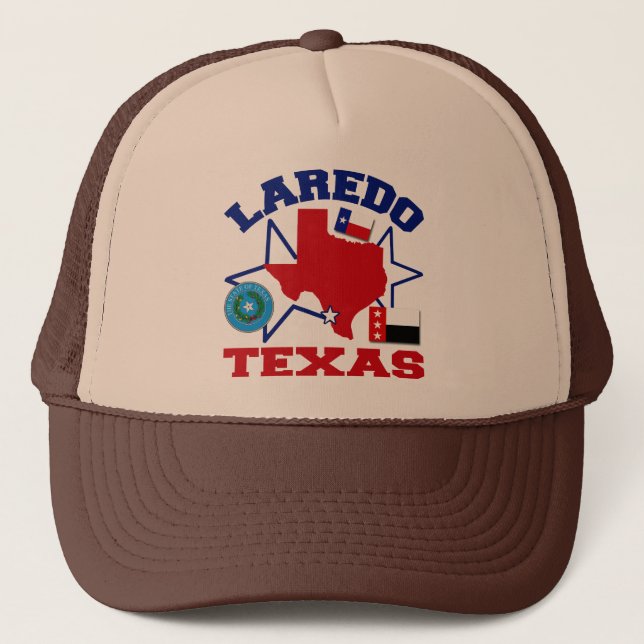 Laredo, Texas Trucker Hat (Front)