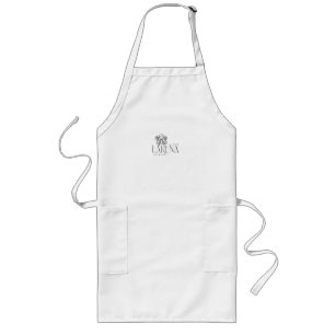 LARENA Artflow – Floral Logo Emblem Long Apron