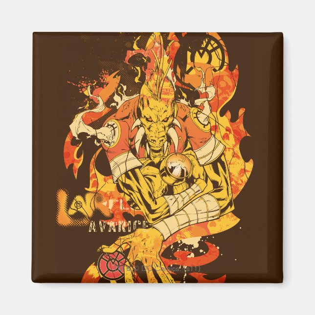 Larfleeze - Agent Orange 10 Magnet (Front)