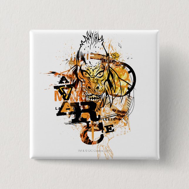 Larfleeze - Agent Orange 11 15 Cm Square Badge (Front)