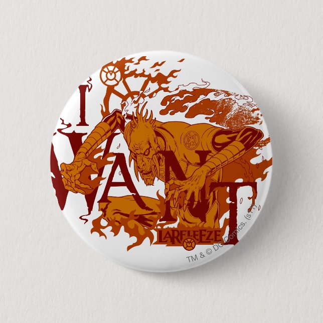 Larfleeze - Agent Orange 12 6 Cm Round Badge (Front)