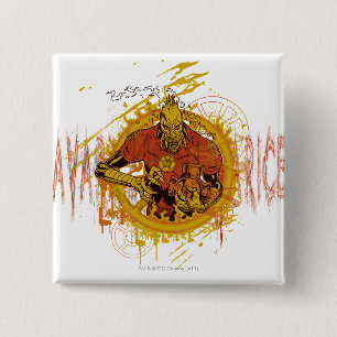 Larfleeze - Agent Orange 14 15 Cm Square Badge
