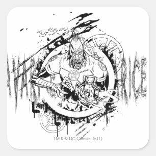 Larfleeze - Agent Orange 15 Square Sticker