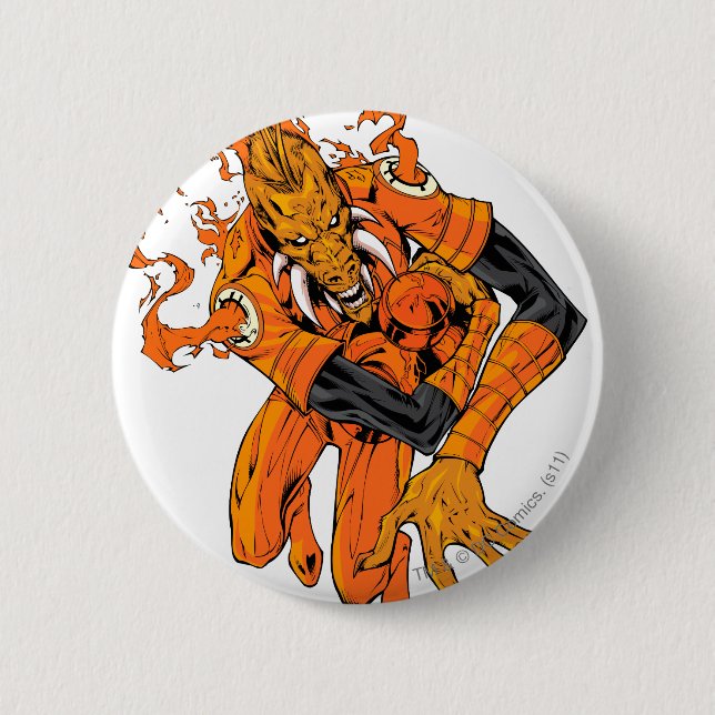Larfleeze - Agent Orange 7 6 Cm Round Badge (Front)