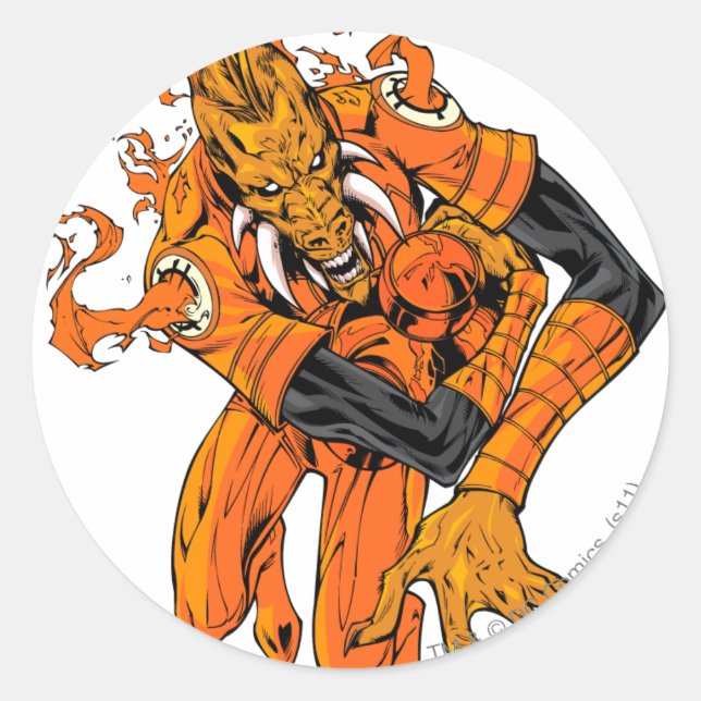 Larfleeze - Agent Orange 7 Classic Round Sticker (Front)