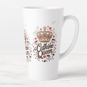 Large 17 oz Latte Mug for Coffee Lovers