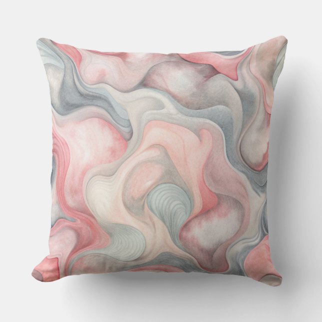 “Large 20x20 Abstract Throw Pillow (Front)