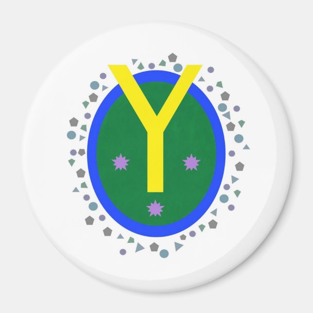 Large, 3 Inch Circle Magnet (Front)