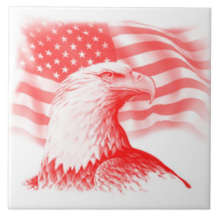 Large (6" X 6") Ceramic Photo Tile