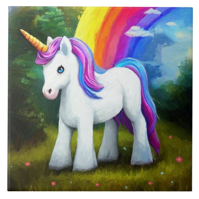  Large (6" X 6") Ceramic Tile (Front)