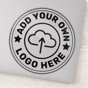 Large 8” x 8” Custom Logo Custom-Cut Vinyl