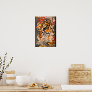 [Large] A Step of a Tiger with Dynamic Sensation / Poster