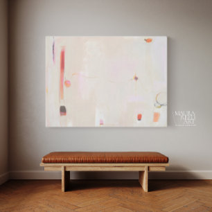 Large Abstract Painting by Maura Reed Canvas Print