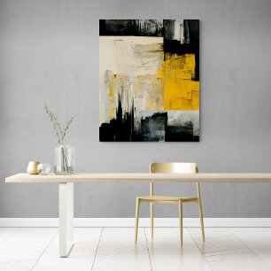Large Abstract Painting "Eternal Dorsa".   Canvas  Print