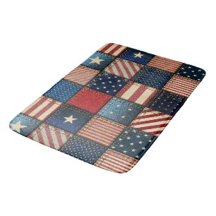 Large Americana Bath Mat