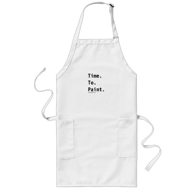 Large Artists Painting Apron (Front)