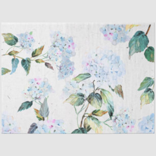 Large Baby Blue Hydrangea Flower Tissue Paper
