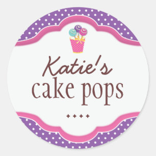 Large Bakery Packaging Stickers