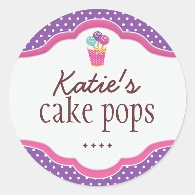 Large Bakery Packaging Stickers (Front)