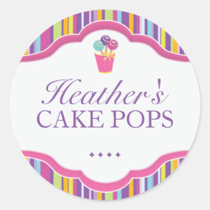Large Bakery Packaging Stickers
