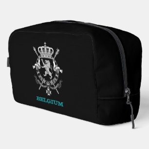 Large Belgium bag, Belgian coat of arms /flag Dopp Kit