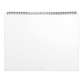 large blank calendar 2027
