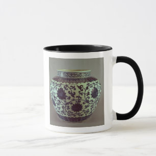 Large blue and white Ming vase Mug