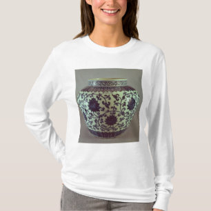 Large blue and white Ming vase T-Shirt