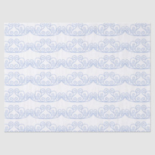 Large Blue Prince Crown Boy Birthday Gift Wrap Tissue Paper