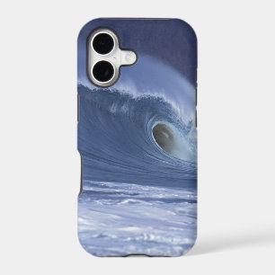 Large blue surf wave Sumba