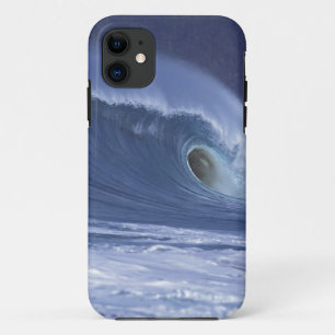 Large blue surf wave Sumba iPhone 11 Case